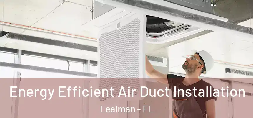  Energy Efficient Air Duct Installation Lealman - FL